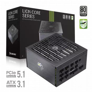 Gamemax maitinimo blokas, 80 PLUS Platinum | LION CORE 1200P | 1200 W
