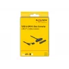 DeLOCK USB į SATA keitiklis 6 Gb/s USB Type-C Type-A 0,3 m