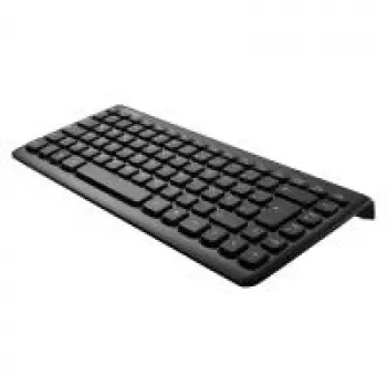 Perixx PERIBOARD-407 DE B, mini USB klaviatūra, juoda