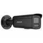 IP stebėjimo kamera Hikvision Pro Series ColorVu 8 MP fiksuota kulka, 1/1.8 colio CMOS, 2,8 mm, 108,8°×56,4°, 30 kadrų/s, laidinė, montavimas ant sienos/stulpo, juoda
