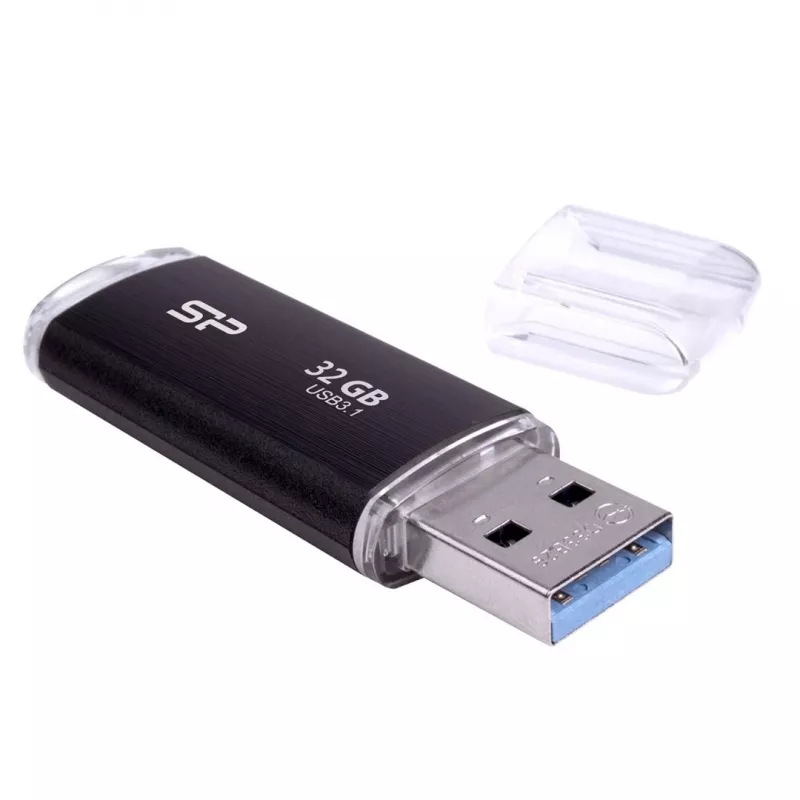 Silicon Power Blaze B02 USB atmintukas 32 GB USB-A 3.2 Gen 1 (3.1 Gen 1) Juoda