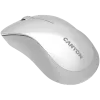 Belaidė pelė CANYON MW-11, 2.4 GHz, 3 mygtukai, DPI 1200, perlinė balta/pilka