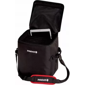 Parat TB10 planšetinio kompiuterio dėklas 27,9 cm (11 colių) juodai raudonas