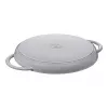 Grill keptelė ZWILLING STAUB apvali 30 cm pilka