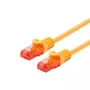 LOGON Cat6 UTP tinklo kabelis 10 m, RJ-45 – geltonas