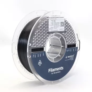 3D spausdinimo filamentas Gembird PETG 1.75 mm Juoda 1 kg