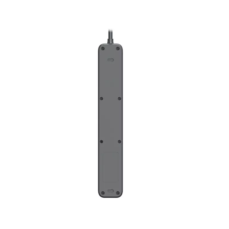 TRACER Power Line+ 5m Graphite ilgintuvas su apsauga nuo viršįtampių (5 lizdai)