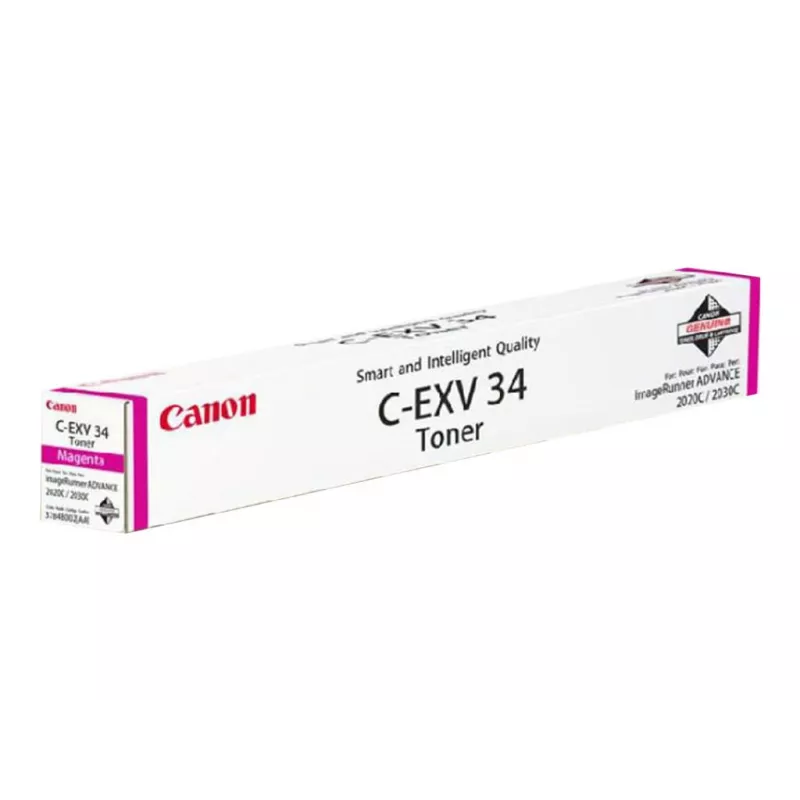 Canon C-EXV 34 originalus rausvos spalvos tonerio kasetė, 1 vnt.