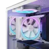 NZXT T120 RGB procesoriaus aušintuvas 12 cm baltas 1 vnt.