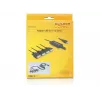 DeLock USB2.0 > 4 x Serial Adapter – USB į RS-232 x 4 adapteris (61887)