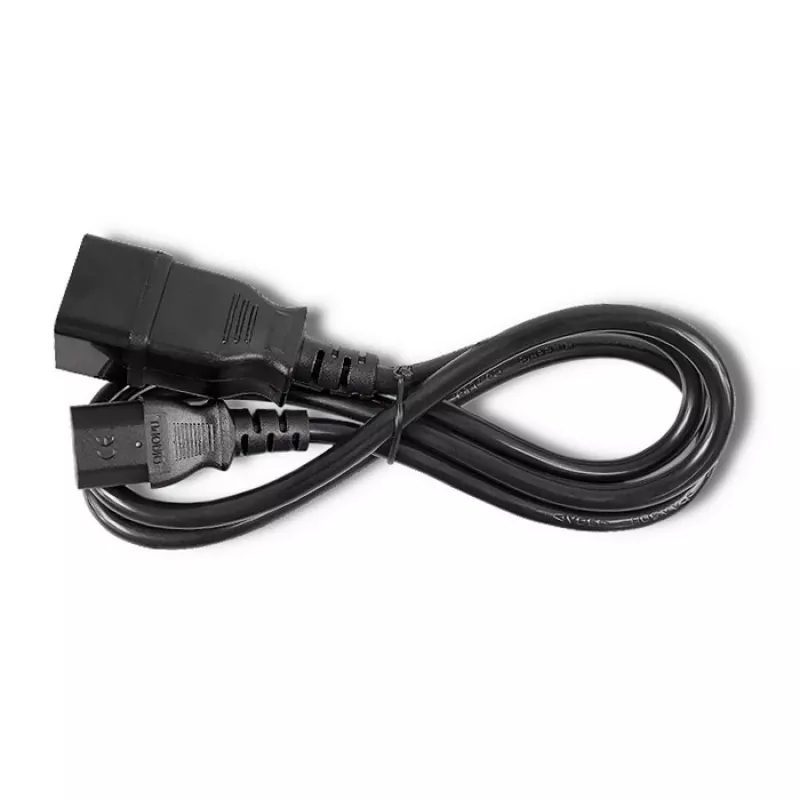Maitinimo laidas Qoltec 53991 Juodas 1,2 m C20 C13 jungtis