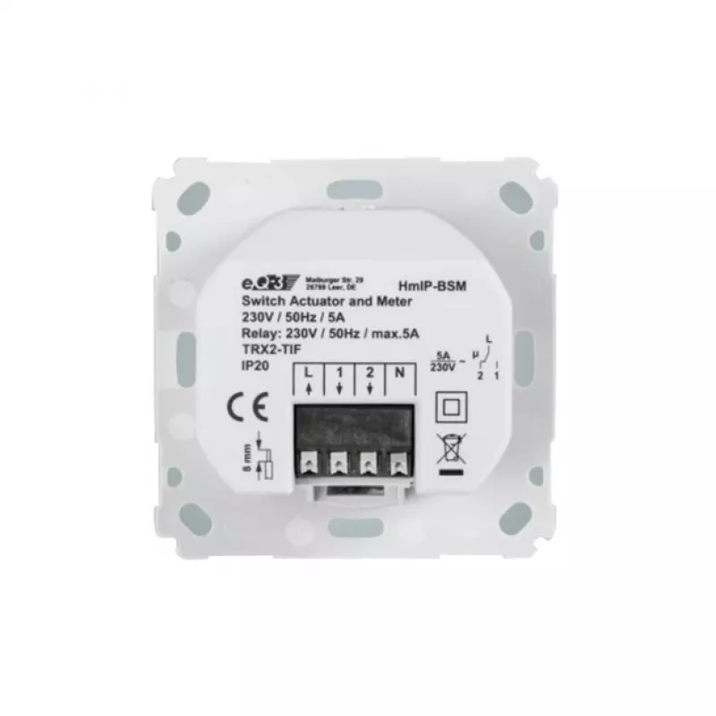 eQ-3 HomeMatic IP jungiklio-matavimo pavara prekės ženklo jungikliui