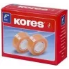 K50112 KORES lipni plėvelė (36 vnt.) 36 vienetai po 10 m x 12 mm skaidri (K50112)