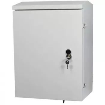 ALLNET DIN-RAIL sieninis korpusas / PoE išmanusis valdomas jungiklis T220mm šviesiai pilkas IP66 (ALL-DIN-SGI8012PM)