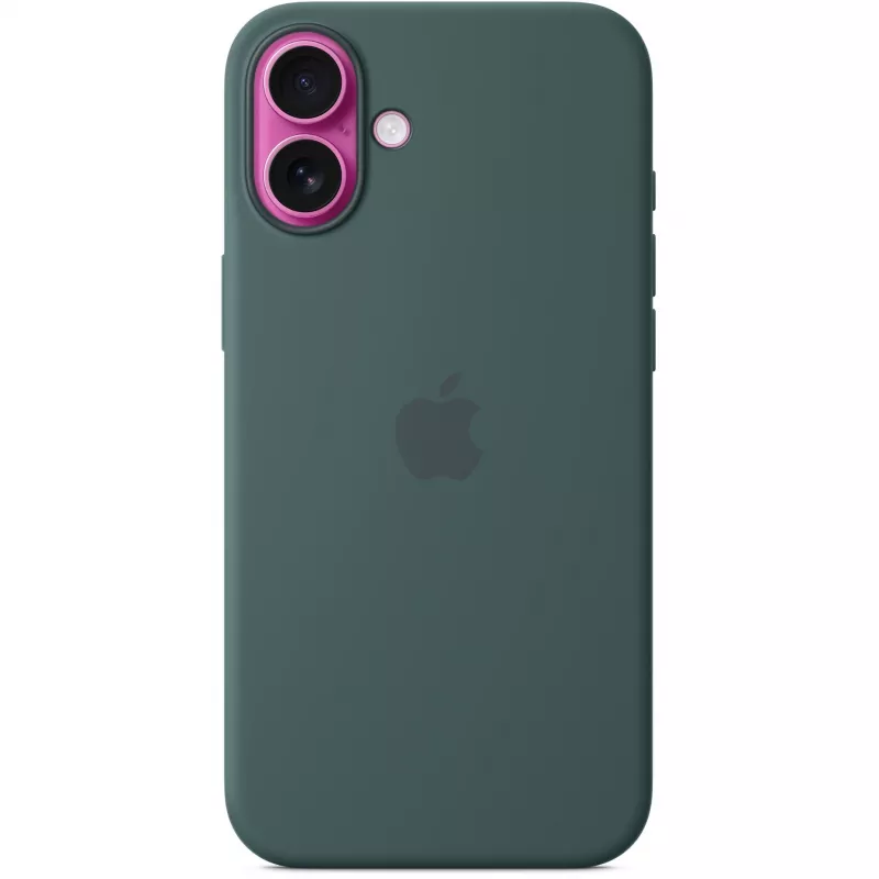 Apple iPhone 16 Plus silikoninis dėklas su MagSafe - Lake Green