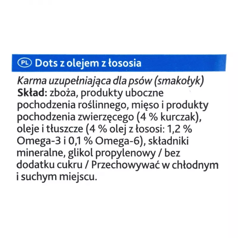 Trixie Junior Dots šunų dresūros skanėstai 140 g – minkšti lašišos užkandžiai šuniukams