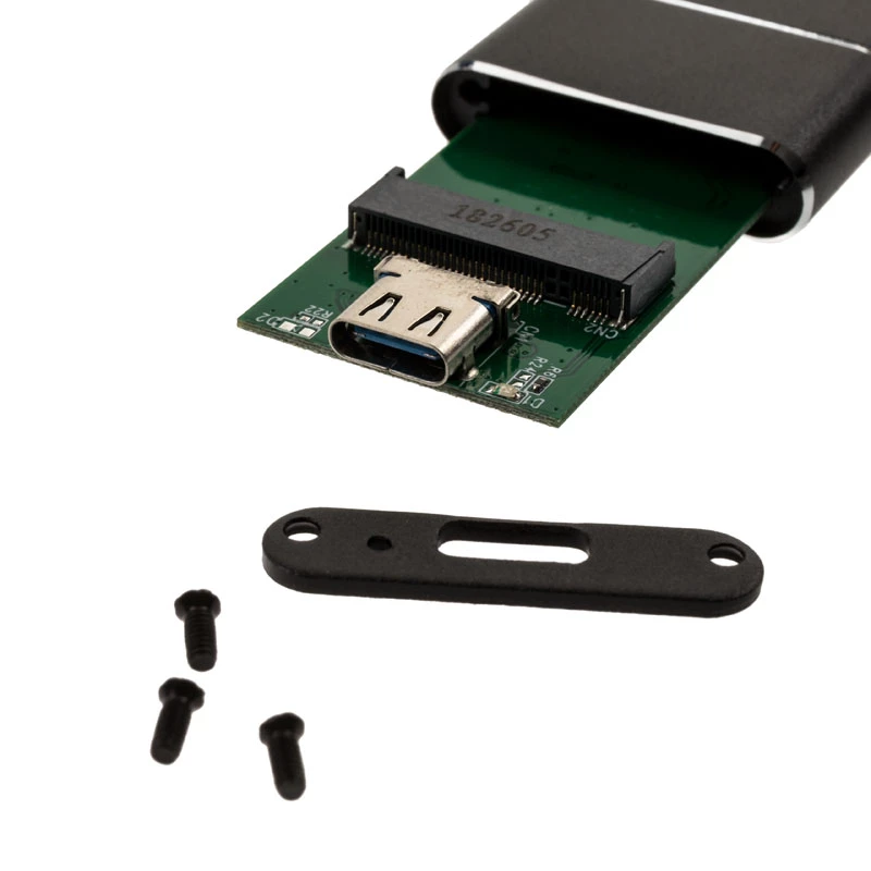 SSD dėklas Akasa AK-ENU3M2-02 Black M.2