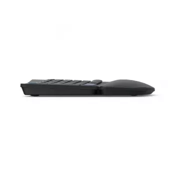 Belaidė ergonomiška klaviatūra HAMA WK-900 Juoda, kompaktiškas išdėstymas