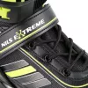 Nils Extreme NH18191 2IN1 riedučiai JUODA/LIME DYDIS L (39-43) su keičiamais ledo ritulio pačiūžų peiliukais