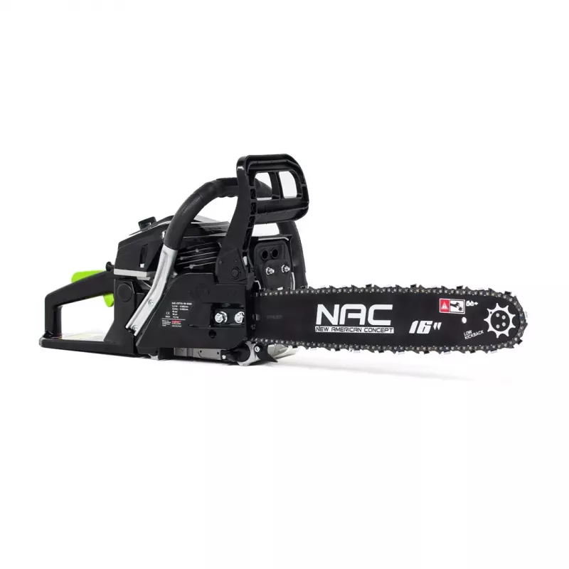 Benzininis pjūklas NAC CST45-40-02AC, 45 cm³, 1,9 kW (2,4 kW maks.), 40 cm padanga, 66 grandžių, 1,5 mm grandinė
