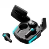 Canyon GTWS-2 Belaidės ausinės žaidimams su ausų kabliukais, USB-C, Bluetooth, įkrovimo doku, juodos (CND-GTWS2B)