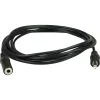 Wentronic Goobay 3,5 mm garso ilginimo laidas, juodas, 3 m – kištukas 3,5 mm > lizdas 3,5 mm (50432)