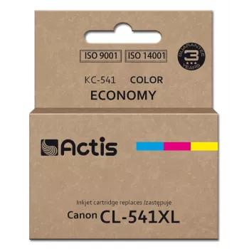 Actis KC-541 rašalas Canon spausdintuvui (pakaitalas CL-541XL) Supreme, 18 ml, mėlyna, geltona, rausvai violetinė