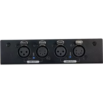 DMX skirstytuvas EUROLITE DMX Split 2 3/5-Pin — 1 įėjimas į 2 išėjimus, palaiko 3 ir 5 kontaktų DMX
