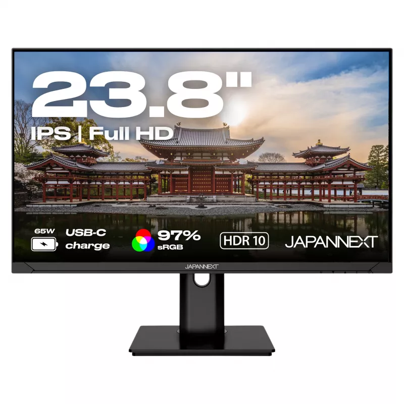 Japannext JN-IPS238FHDR-C65W-HSP monitorius