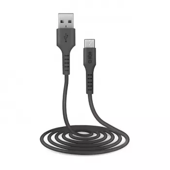 SBS TECABLEMICRO2K 2m USB A – Micro-USB B vyriški–vyriški juodas USB laidas (TEKabelMICRO2K)