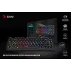 Savio Phenix SAVGK-RED belaidė mechaninė klaviatūra (82 klavišai, 75 %, Gateron Pro, RGB, RF 2,4 GHz / Bluetooth / USB)