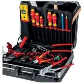 Knipex 00 21 05 HK S SHK santechnikos įrankių dėklas, 23 dalys