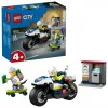 LEGO City Policijos motociklo gaudynės 60455 – 65 dalių, 2 minifigūrėlės, nuo 4 m.