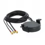Antena DeLOCK LTE MIMO GNSS 3 x SMA kištukas RG-174 3 m lauke juoda