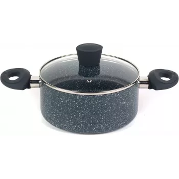 Puodas Russell Hobbs RH00848EU 20 cm akmuo – keptuvinis puodas su dangčiu