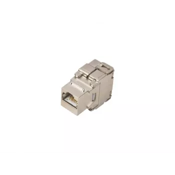 Avizio Alantec MKB-S6-1 - RJ45 lizdas - sidabrinis - metalinis - tiesus - 22/24 AWG