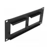 Patais skydas DeLOCK Easy 45 10 colių 2U juodas