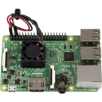 Joy-it Raspberry Pi® aušinimo rinkinys rb-heatsink2 Banana Pi, Cubieboard, pcDuino, Arduino, Raspberry Pi®, Raspberry Pi® 3 B, Rasp