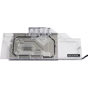 Alphacool 11760 vandens blokas - akrilinis - permatomas - XFX Radeon RX 5700 XT Thicc II / Thicc III Ultra