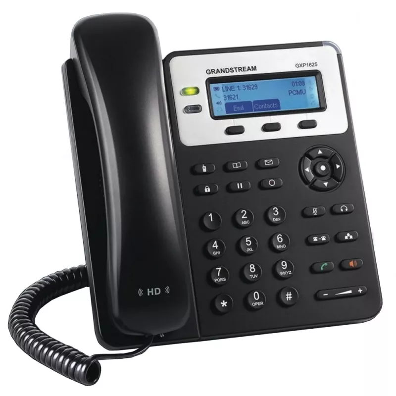 Grandstream Networks GXP1625 IP telefon, juodas