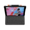 Logitech Slim Folio pilka Bluetooth QWERTZ Šveicariškas išdėstymas klaviatūra iPad dėklui