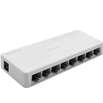 Qoltec tinklo jungiklis 8xRJ45 1000Mbps LAN