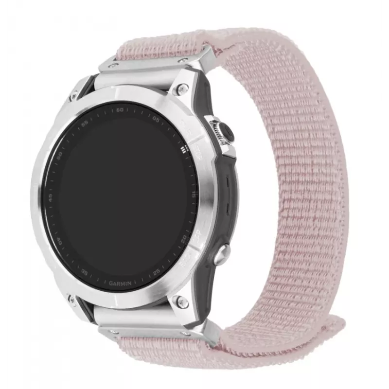 Sportinis dirželis Garmin QuickFit 22 mm | 160–210 mm | Rožinis auksas | Nailonas