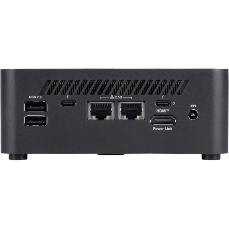 Mini PC MSI Cubi NUC AI+ i7-258V, 32 GB RAM, 1 TB SSD, Windows 11 Home, juodas