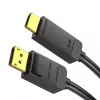 Vientisas DisplayPort į HDMI kabelis Vention HAGBH, 2 m, juodas, 7 mm skersmens