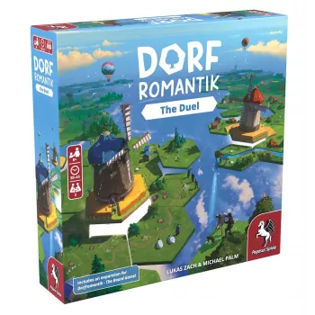 Dorfromantik – Dvikova, stalo žaidimas anglų kalba