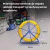 Extralink kabelių traukimo strypas 3,8 mm 75 m | Stiklo pluošto FRP, skersmuo 3,8 mm, ilgis 75 m, geltonas