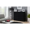Topeshop M8 120 CZERŃ komoda