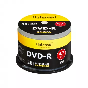 DVD-R Intenso 4,7 GB 16x 50 vnt.