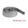 Pintas apsauginis įvynis DeLOCK 20831 2m x 30mm Pilka